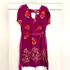 Moulinette Soeurs Silk Floral Dress